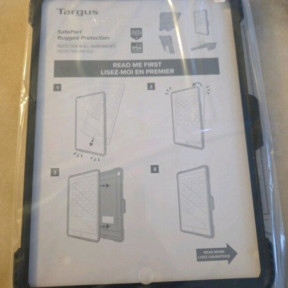 NEW Targus SafePort Rugged Case for iPad 9th, 8th and 7th gen. 10.2-inch (Black) - Picture 1 of 6